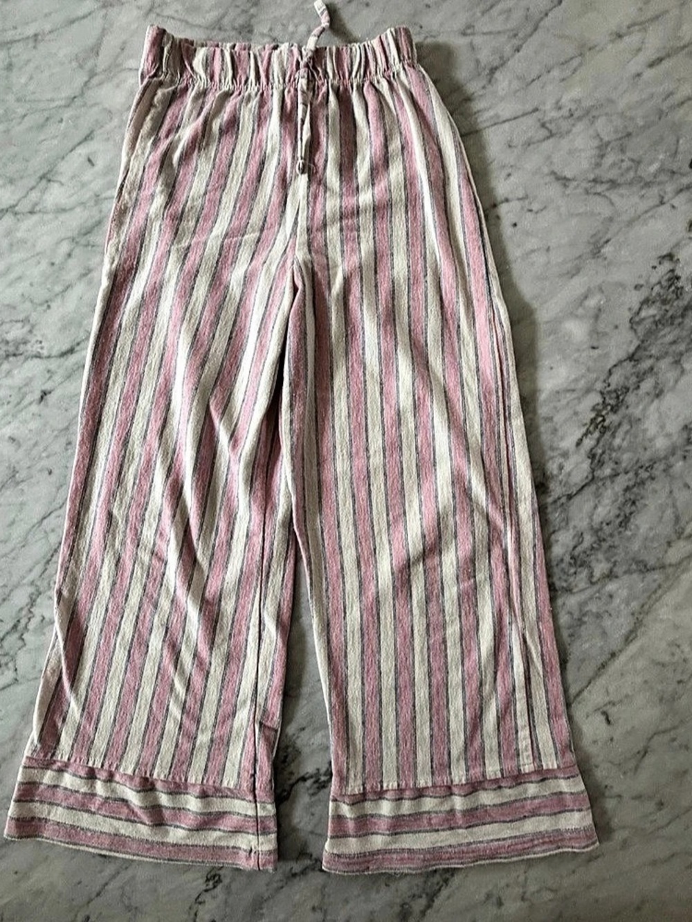 Zara kids Striped Wide Leg Pants